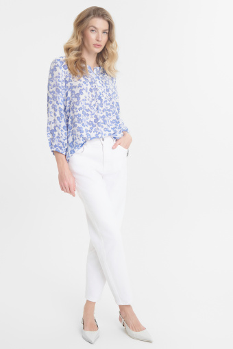 Wiskozowa bluzka w stylu casual