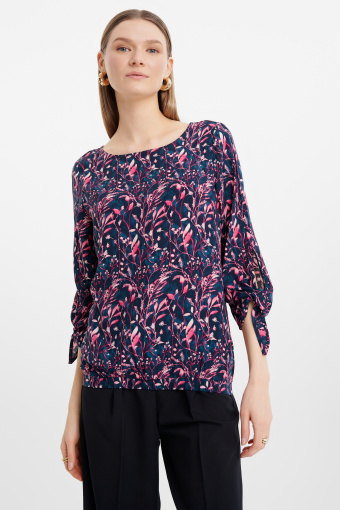 Bluzka w drobne kwiaty