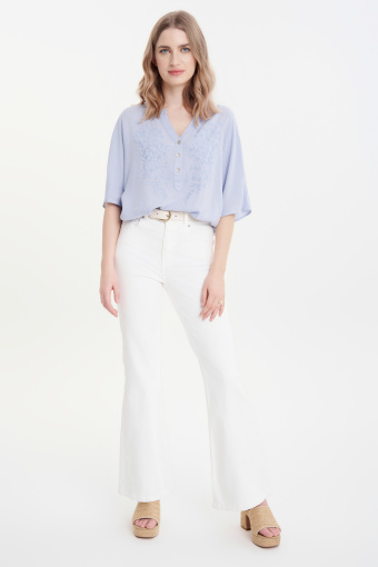 Bluzka w kolorze baby blue