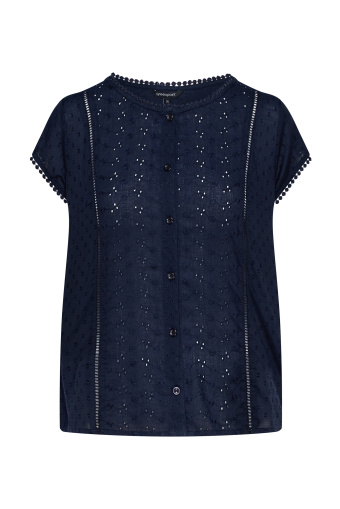 Bluzka z ozdobnymi wstawkami