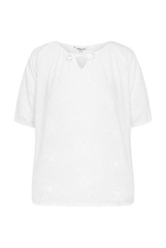 Bluzka z ozdobnej tkaniny