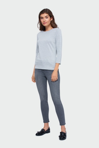 Wzorzysta bluzka dzianinowa