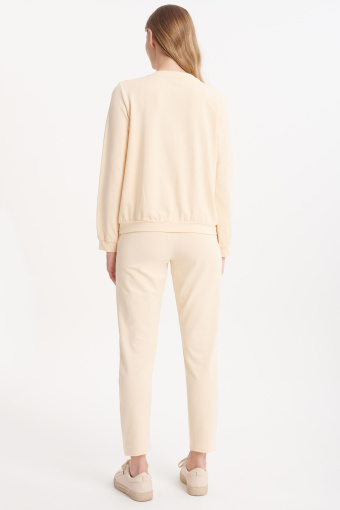 Bluza z połyskującym printem