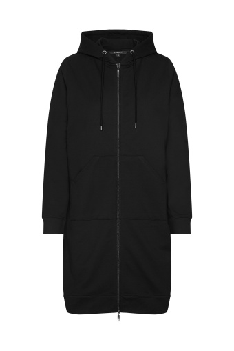 Długa, rozpinana bluza z kapturem Długa, rozpinana bluza z kapturem