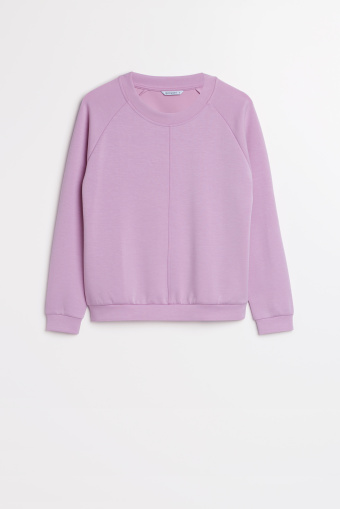 Uniwersalna bluza w kolorze lawendy