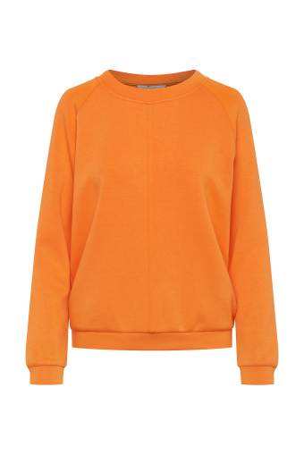 Bluza w soczystym kolorze pomarańczowym Bluza w soczystym kolorze pomarańczowym