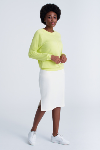 Limonkowa bluza sportowa