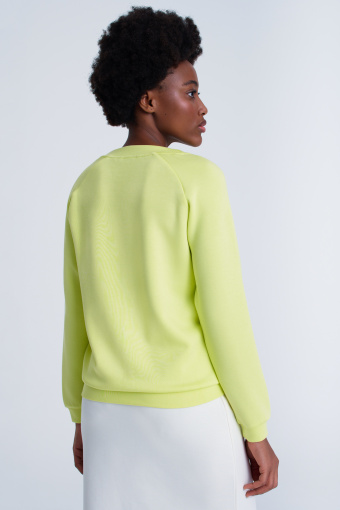 Limonkowa bluza sportowa