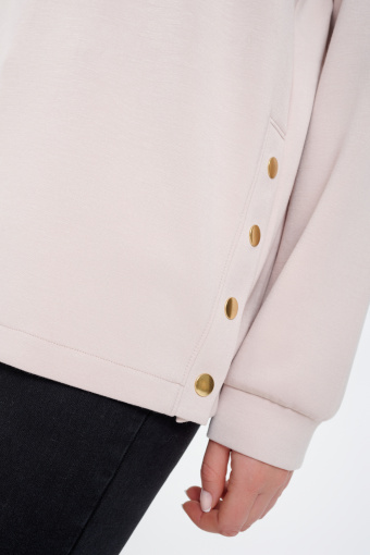 Casualowa bluza o przedłużonym fasonie