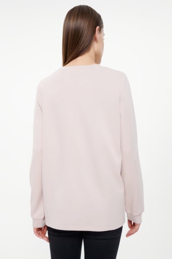 Casualowa bluza o przedłużonym fasonie