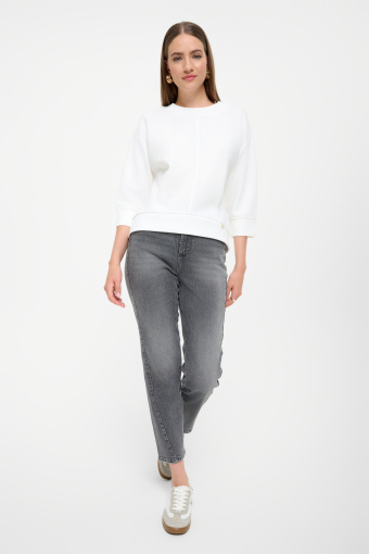 Bluza casual w białym kolorze