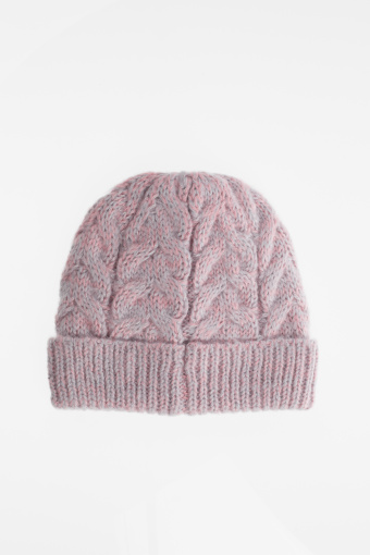 Czapka beanie w kolorze zgaszonego różu