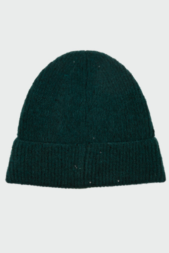 Czapka beanie z cekinami