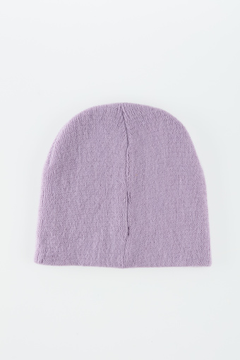 Jasnofioletowa czapka beanie Jasnofioletowa czapka beanie