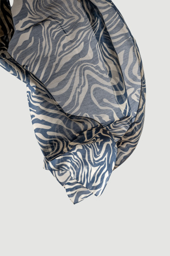 Stylowa apaszka z printem animal