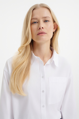 Klasyczna biała koszula 
