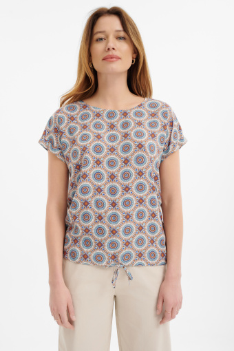 Bluzka z etnicznym wzorem  Bluzka z etnicznym wzorem