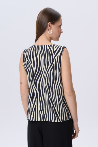 Bluzka z printem zwierzęcym 