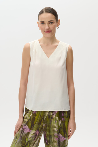 Elegancka bluzka w kolorze kremowym 