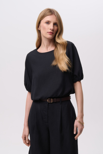 Elegancka bluzka z rękawem do łokcia