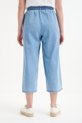 Spodnie jeansowe typu culotte 