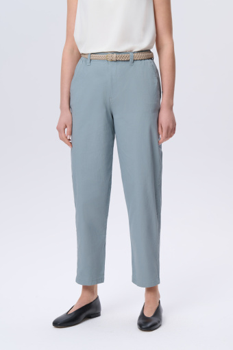 Spodnie chino w kolorze zielonym 