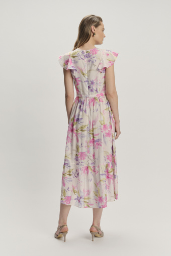 Sukienka w pastelowe kwiaty