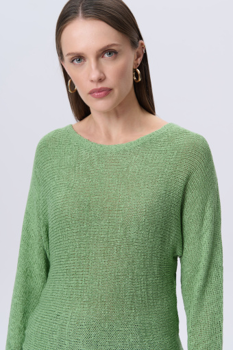 Lekki sweter w jasnozielonym kolorze