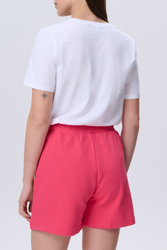 Bawełniane szorty w różowym kolorze 