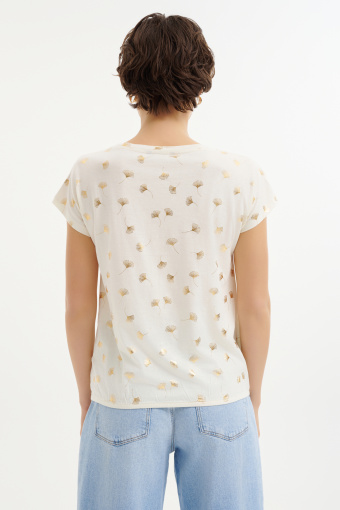 Top z subtelnym nadrukiem Top z subtelnym nadrukiem