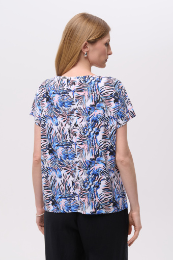 Casualowy top z egzotycznym printem