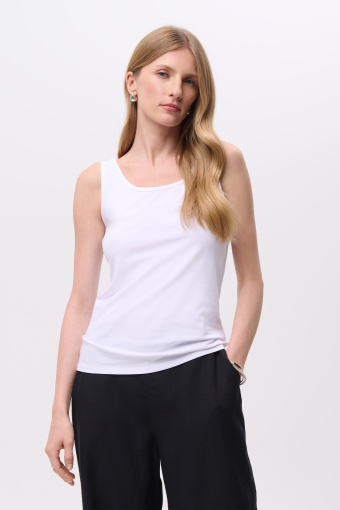 Biały top na ramiączkach  Biały top na ramiączkach