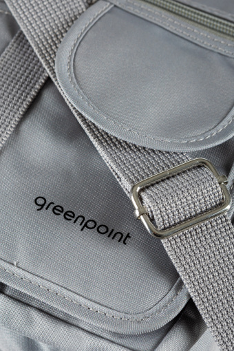 Oliwkowa torebka tkaninowa 