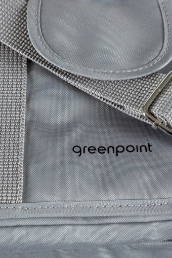 Oliwkowa torebka tkaninowa 