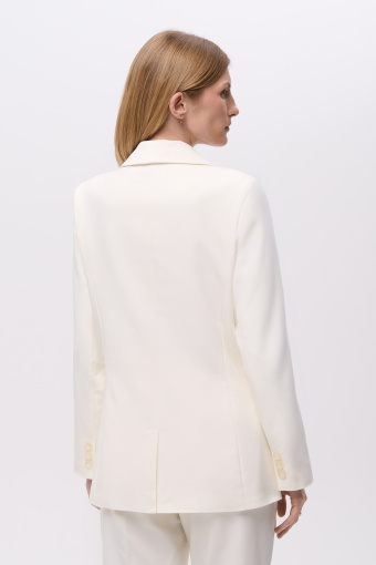 Marynarka garniturowa w białym kolorze 