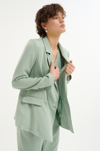 Prosta marynarka z wiskozą 