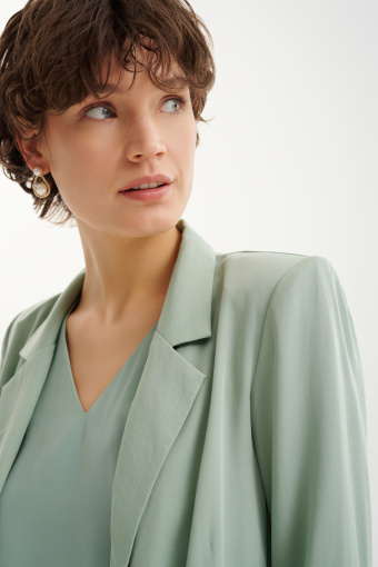 Prosta marynarka z wiskozą 