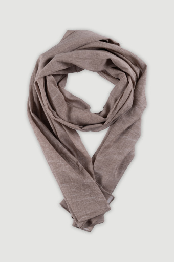 Bawełniana apaszka jasny brąz