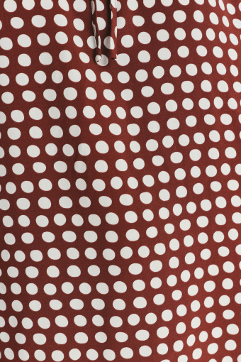 Wiskozowa lekka bluzka z nadrukiem w kropki