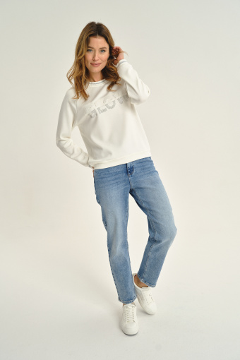 Biała bluza GLOW