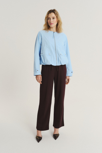 Kurtka bomberka w kolorze baby blue