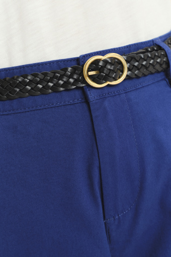 Ciemnoniebieskie spodnie 7/8