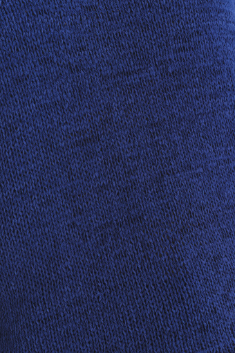 Luźny granatowy sweter z rękawem 3/4