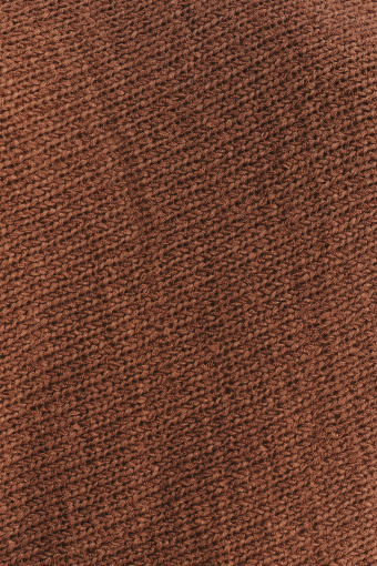 Brązowy sweter z krótkim rękawem