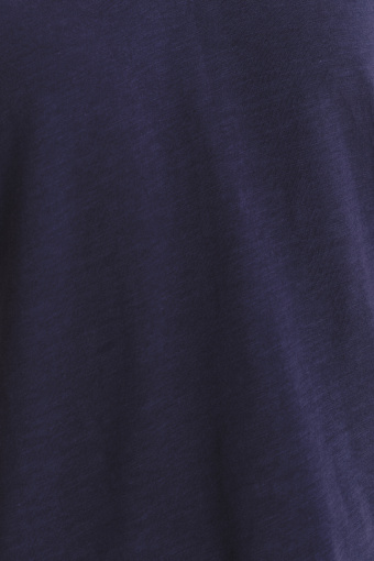 Granatowy top z krótkim rękawem