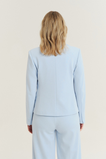 Klasyczny żakiet w kolorze baby blue