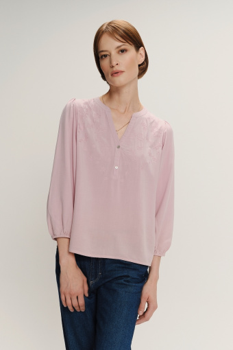 Bluzka z komfortowej wiskozy Bluzka z komfortowej wiskozy