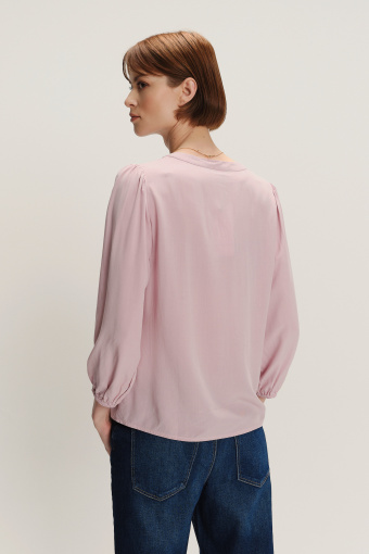 Bluzka z komfortowej wiskozy Bluzka z komfortowej wiskozy