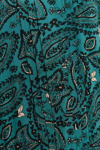 Wiskozowa bluzka paisley z zapięciem typu łezka Wiskozowa bluzka paisley z zapięciem typu łezka