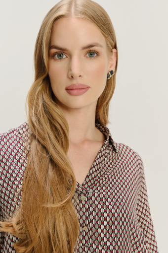 Wiskozowa bluzka z printem Wiskozowa bluzka z printem